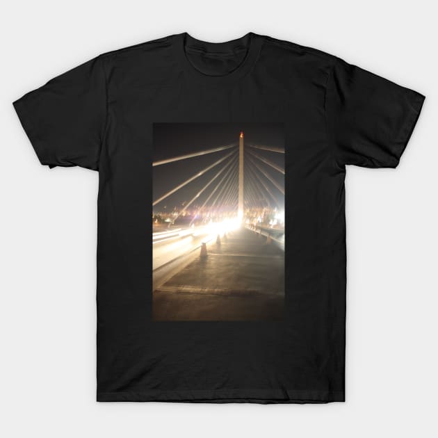 City lights Monterrey T-Shirt by ScrambledPsychology